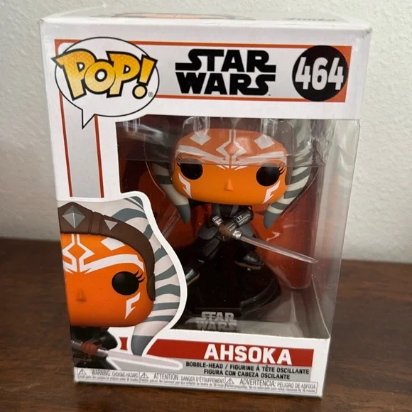 🔴3/$20 Ahsoka bobble head figurine POP bobble head stars wars 464 - Picture 2 of 4